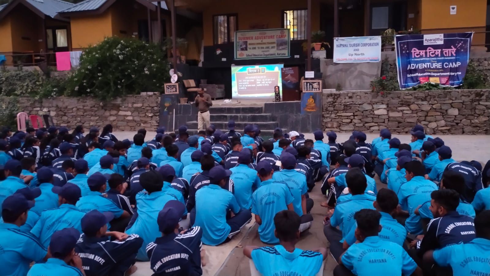 Summer Adventure Campby Haryana Education Department in Manali